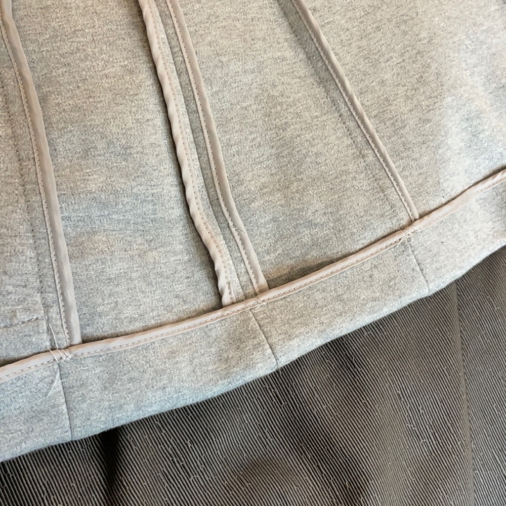 Gap Soft Gray Cropped Jacket - Picture 10 of 16